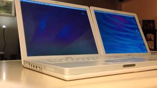 iBook G4 SSD vs HDD [upl. by Winifred]