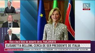 Elisabetta Belloni cerca de ser presidente de Italia Sería la primera mujer en ejercer el cargo [upl. by Carmelia588]