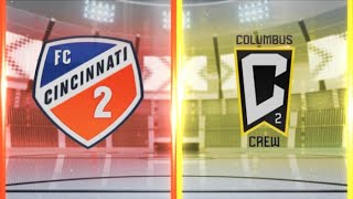 90 in 15 FC Cincinnati 2 vs Columbus Crew 2  September 15 2024 [upl. by Fortune525]