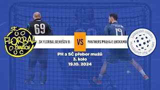 SK Florbal Benešov B  Panthers Praha E Lhokamo [upl. by Niela174]