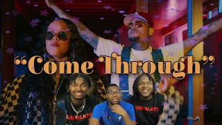 HER  Come Through Official Video ft Chris Brown REACTION [upl. by Weide25]