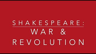 A Marxist approach to Shakespeare war and revolution [upl. by Ailisab]