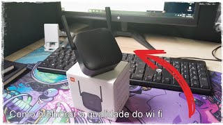 Como melhorar o sinal wifi Repetidor de sinal Xiaomi  Review [upl. by Ioved]