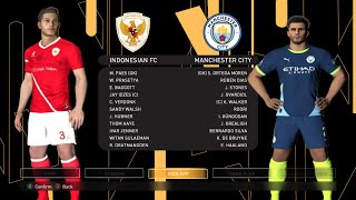 Live Indonesian Fc Vs Manchester City  FIFA World Club League Match Day 15 [upl. by Faun704]