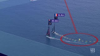 RACE SUMMARY Emirates Team New Zealand vs Orient Express Racing Team [upl. by Rice]