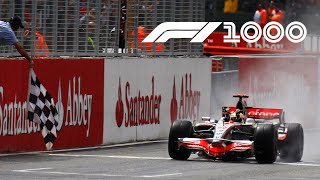 One of Lewis Hamiltons Best Races 2008 Silverstone Highlights [upl. by Eerrehc]