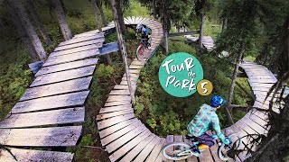 The Most UNIQUE Bike Park [upl. by Enimisaj]