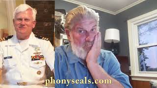 Stolen Valor Phony Navy SEAL of the Week Admiral Swayzo busts a PHONY NAVY SEAL [upl. by Aivekal]