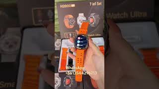 H2000 7 in 1 watch 7 ultra combination WhatsApp8613544296213 [upl. by Teagan]