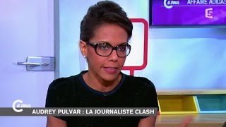 Audrey Pulvar revient sur son clash avec Bernard Tapie  C à vous  31102014 [upl. by Llednek]