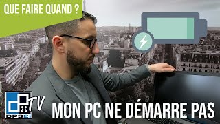 Que faire quand mon pc portable ne démarre plus  QFQ [upl. by Alimac]