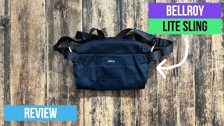 Review  Sling Carry  Bellroy Lite Sling [upl. by Noved]