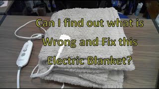 How to test and fix a Heated Blanket Controller [upl. by Clare]