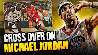 THE ANSWER 🏀 ALLEN IVERSON AnkleBreaking Cross over on Michael Jordan  Destroyed Antonio Daniels [upl. by Eldon]