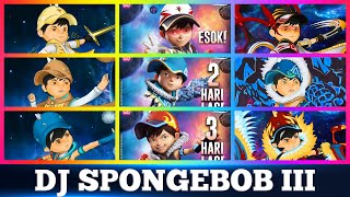 FULL FUSION BOBOIBOY TAHAP 123  DJ SPONGEBOB  Monsta  nas4rtpedia FanArt [upl. by Drofdeb610]