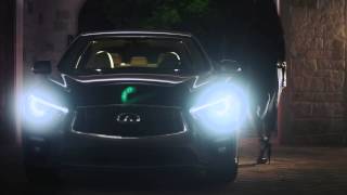 Infiniti Q50  Welcome Lighting A Glimpse [upl. by Nylasoj]