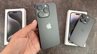 iPhone 15 Pro vs 14 Pro REVIEW Lau făcut mai SLAB [upl. by Nolra708]