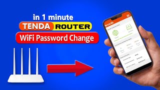 Tenda WiFi Password Change Tenda Router Change Password Tenda F6 Password Change [upl. by Edea]