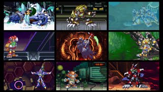 Mega Man X4  All Bosses X  No Damage  No Armor [upl. by Bakeman]