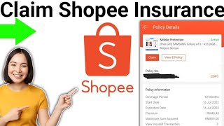 How To Claim Shopee Insurance 2025 [upl. by Starr86]