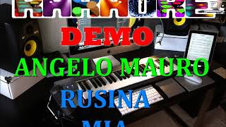 RUSINA MIA Angelo Mauro KARAOKE [upl. by Aynod]