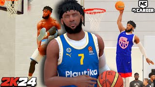 JAY MASON OFF SEASON GRIND OPEN RUNS AND A CRAZY PRO AM PERFORMANCE NBA MYCAREER [upl. by Mylo]