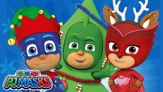 Super Hero Christmas  Holiday Special  PJ Masks Official [upl. by Ymmaj]