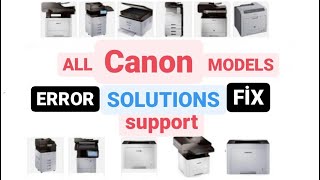 CANON PRINTERS ERROR CODES SOLUTIONS fix [upl. by Nur]