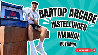 4K  Installeren Bartop Arcade  How to install a Bartop Arcade [upl. by Maxim]