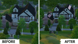 Sims 4  Von Windenburg Estate Renovation Speed Build [upl. by Ruelu190]