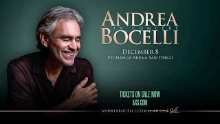 Andrea Bocelli at Pechanga Arena San Diego [upl. by Tatianna]