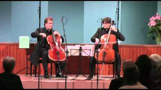 Cello Duello plays HändelHalvorsen [upl. by Hugues]