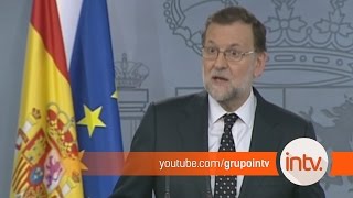 COMPARECENCIA Rajoy DECLINA ser candidato para la INVESTIDURA [upl. by Etnauj]