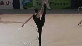 Anya BESSONOVA Almudena CID warmup hoop 2008 [upl. by Elboa265]