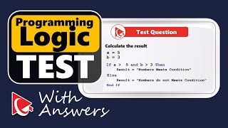 Programming Logic Test with Answers [upl. by Eerb]