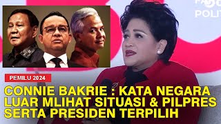 Dr Connie Bakrie  Pandangan Luar Negeri Tehadap Situasi Politik hingga Pilpres Indonesia 2024 [upl. by Nelad60]