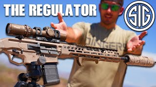 MCX REGULATOR THE NEW SIG SAUER RANCH RIFLE [upl. by Jansen540]