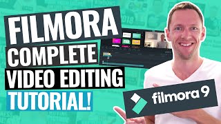 Wondershare Filmora  QUICK START Video Editing Tutorial [upl. by Samantha583]