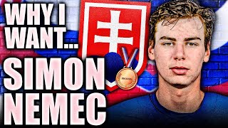 Why I Want SIMON NEMEC—The Drafts BEST DMan DAHLIN COMPARABLE 2022 NHL Entry Draft Prospects [upl. by Sheeran]