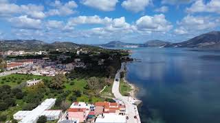 Drone Adventure Soaring Above Sunny Lixouri Kefalonia  March 22nd 2024 830 [upl. by Lipinski]