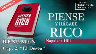 📚 quotPIENSE Y HÁGASE RICOquot  Cap 2 quotEl Deseoquot  Napoleon Hill [upl. by Sirej]