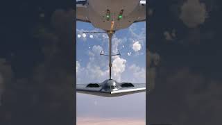 The B2 Spirit Bomber and its magnificent refueling [upl. by Eetse]