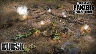 PANZERS Phase Three  Custom Map Battle of Kursk  Cherkasskoye [upl. by Cheston]