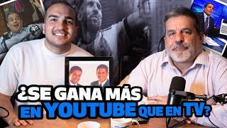 Gonzalo Núñez ¿Se gana más en YouTube que en TV  Entre Ceja y Ceja T3E05 Segunda Parte [upl. by Killigrew]