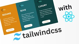 Build Stunning 3Column Preview Cards Using React and Tailwind CSS tailwindcss nextjs reactjs [upl. by Ralf]