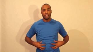 How to tighten your core like the trainer says [upl. by Haonam]