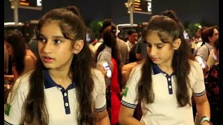 Raveena Tandon Daughter Rasha Spotted At Airport [upl. by Ainnet]