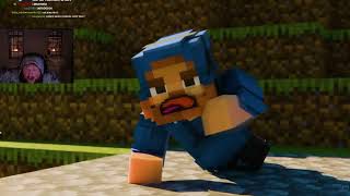 Caseoh Minecraft animation 😍 [upl. by Nesaj388]