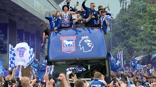 Ipswich Town Promotion Party Through The Town [upl. by Stempien]