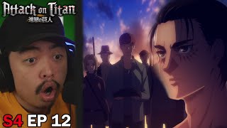 EREN JAEGER VS THE WORLD  Attack on Titan S4 Episode 12 ft Heisuten [upl. by Vigen]